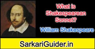 What is Shakespearean Sonnet
