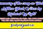 Twelve Million Black Voices Summary by Richard Wright