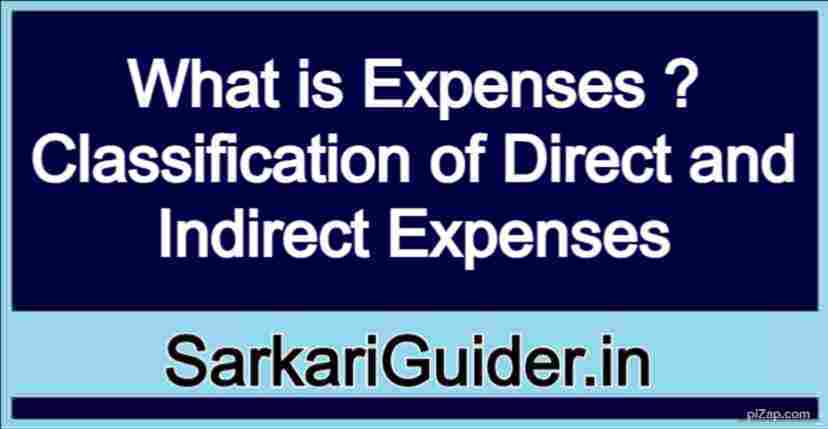 What is Expenses