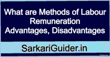 What are Methods of Labour Remuneration